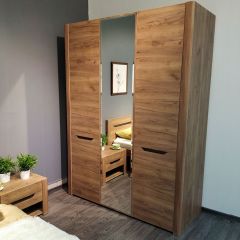 АФИНА А11 Шкаф для одежды (крафт) в Пойковском - poikovskii.mebel24.online | фото 2