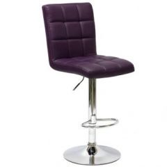 Барный стул Barneo N-48 Kruger фиолетовый в Пойковском - poikovskii.mebel24.online | фото