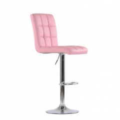 Барный стул Barneo N-48 Kruger нежно-розовый в Пойковском - poikovskii.mebel24.online | фото