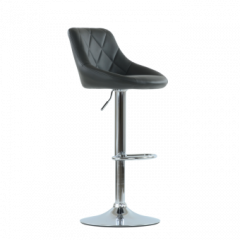 Барный стул Barneo N-83 Comfort (Комфорт) серый в Пойковском - poikovskii.mebel24.online | фото