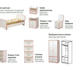Набор мебели для детской Юниор-10 (с кроватью 800*1600) ЛДСП в Пойковском - poikovskii.mebel24.online | фото 2