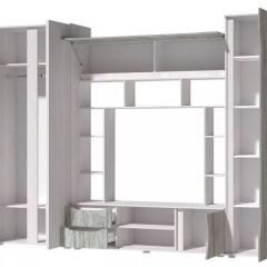 Гостиная Аванта (Анкор светлый/Артвуд темный) в Пойковском - poikovskii.mebel24.online | фото 2