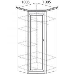 Гостиная Флоренция 4 Дуб оксфорд в Пойковском - poikovskii.mebel24.online | фото 6