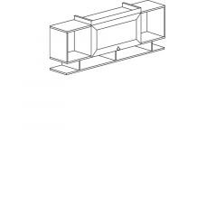 Гостиная Инна 2 Денвер темный в Пойковском - poikovskii.mebel24.online | фото 5