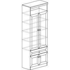 Гостиная Инна 4 Денвер темный в Пойковском - poikovskii.mebel24.online | фото 7