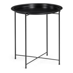 Журнальный стол Tray 47х51 black в Пойковском - poikovskii.mebel24.online | фото 2