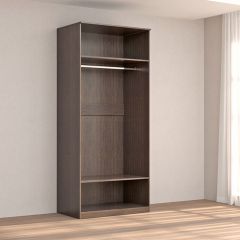 Кэт-4 Шкаф 2-х ств (2 дв зерк) (МДФ Венге) в Пойковском - poikovskii.mebel24.online | фото 2