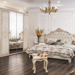 Комод 4 ящика Патрисия (крем) в Пойковском - poikovskii.mebel24.online | фото 4