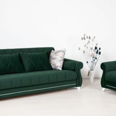 Комплект Роуз ТД 411 диван-кровать + кресло + комплект подушек в Пойковском - poikovskii.mebel24.online | фото