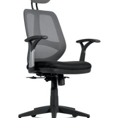 Кресло BRABIX "Saturn ER-400" (черное/серое) 530871 в Пойковском - poikovskii.mebel24.online | фото
