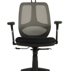 Кресло BRABIX "Saturn ER-400" (черное/серое) 530871 в Пойковском - poikovskii.mebel24.online | фото 4
