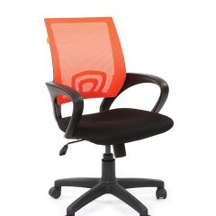 Кресло для оператора CHAIRMAN 696 black (ткань TW-11/сетка TW-66) в Пойковском - poikovskii.mebel24.online | фото