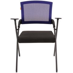 Кресло для посетителей CHAIRMAN NEXX (ткань стандарт черный/сетка DW-61) в Пойковском - poikovskii.mebel24.online | фото 2