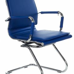 Кресло для посетителя Бюрократ CH-993-Low-V/blue синий в Пойковском - poikovskii.mebel24.online | фото