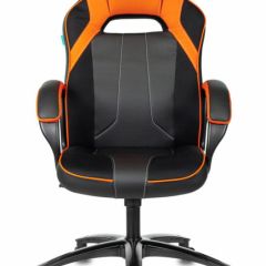 Кресло игровое Бюрократ VIKING 2 AERO ORANGE черный/оранжевый в Пойковском - poikovskii.mebel24.online | фото 2