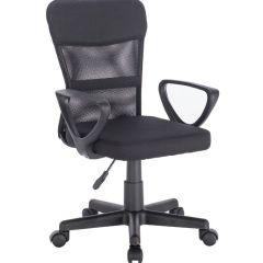 Кресло КОМПАКТНОЕ BRABIX "Jet MG-315" (черное) 531839 в Пойковском - poikovskii.mebel24.online | фото