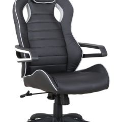 Кресло компьютерное BRABIX "Techno Pro GM-003" (черное/серое, вставки серые) 531814 в Пойковском - poikovskii.mebel24.online | фото