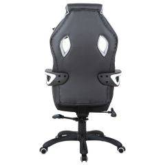 Кресло компьютерное BRABIX Techno Pro GM-003 (экокожа черное/серое, вставки серые) 531814 в Пойковском - poikovskii.mebel24.online | фото 8