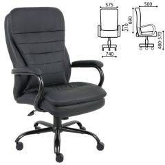 Кресло офисное BRABIX PREMIUM "Heavy Duty HD-001" (черный) 531015 в Пойковском - poikovskii.mebel24.online | фото 1