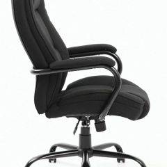 Кресло офисное BRABIX "Heavy Duty HD-002" (ткань/черное) 531830 в Пойковском - poikovskii.mebel24.online | фото