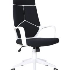 Кресло офисное BRABIX PREMIUM "Prime EX-515" (пластик белый, ткань, черное) 531812 в Пойковском - poikovskii.mebel24.online | фото