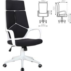 Кресло офисное BRABIX PREMIUM "Prime EX-515" (пластик белый, ткань, черное) 531812 в Пойковском - poikovskii.mebel24.online | фото 2