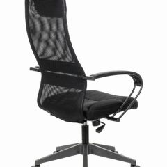 Кресло офисное BRABIX PREMIUM "Stalker EX-608 PL" (ткань-сетка/кожзам, черное) 532090 в Пойковском - poikovskii.mebel24.online | фото 4