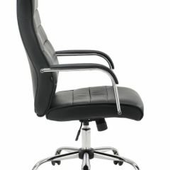 Кресло офисное BRABIX "Stark EX-547" (экокожа, хром, черное) 531948 в Пойковском - poikovskii.mebel24.online | фото 3