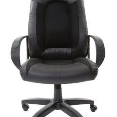 Кресло офисное BRABIX "Strike EX-525" (экокожа черная, ткань черная) 531381 в Пойковском - poikovskii.mebel24.online | фото 5