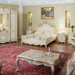 Кровать 1600 Мона Лиза (крем) в Пойковском - poikovskii.mebel24.online | фото 5