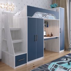 Кровать-чердак Тея (*Без Пенала) в Пойковском - poikovskii.mebel24.online | фото 9