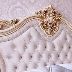 Кровать 1800 Джоконда (крем) в Пойковском - poikovskii.mebel24.online | фото 4
