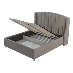 Кровать Доминика Решетка+ПМ (1200) *БЕЗ ДНА в Пойковском - poikovskii.mebel24.online | фото 2