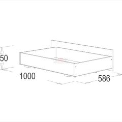 Кровать двойная Ольга 1Н + 2-а ящика (1200*2000) в Пойковском - poikovskii.mebel24.online | фото 3