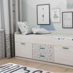 КАПРИЗ-18 Кровать 800 двухъярусная без рисунка в Пойковском - poikovskii.mebel24.online | фото 2