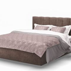 Кровать Элен 1200*2000 Rock 05 (коричневый) в Пойковском - poikovskii.mebel24.online | фото