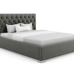 Кровать Ева интерьерная +основание (80х200) в Пойковском - poikovskii.mebel24.online | фото 9