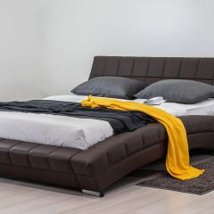 Кровать двойная Оливия 160 + ортопед. основание в Пойковском - poikovskii.mebel24.online | фото