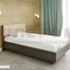 Кровать КР-1012 с мягким изголовьем в Пойковском - poikovskii.mebel24.online | фото