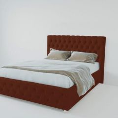 Кровать Версаль 800 без основания (велюр бордовый) в Пойковском - poikovskii.mebel24.online | фото