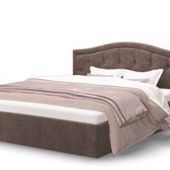 Кровать Стелла 1600*2000 Rock 05 (коричневый) в Пойковском - poikovskii.mebel24.online | фото