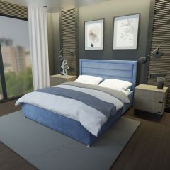 Кровать Тиана Решетка+ПМ+Дно (1600) в Пойковском - poikovskii.mebel24.online | фото