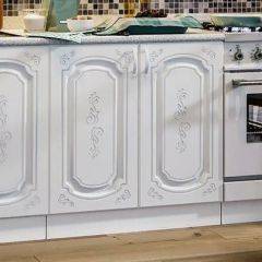 ЛИЗА-2 Кухонный гарнитур 1,7 Белый глянец холодный в Пойковском - poikovskii.mebel24.online | фото 3