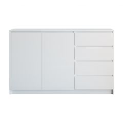 МОРИ МК 1600.1 Комод (белый) в Пойковском - poikovskii.mebel24.online | фото
