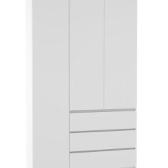 МОРИ МШ 1200.1 Шкаф (белый) в Пойковском - poikovskii.mebel24.online | фото 2