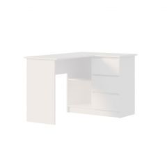 МОРИ МС-16 Стол угловой УНИ (белый) в Пойковском - poikovskii.mebel24.online | фото 1