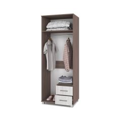 ЕВА Шкаф 2-х дверный Е24 в Пойковском - poikovskii.mebel24.online | фото 10