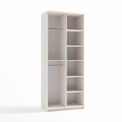 Шкаф 2-х створчатый Дуэт Люкс без зеркала в Пойковском - poikovskii.mebel24.online | фото 7