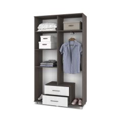 КАРИНА Шкаф 4-х дверный К43 в Пойковском - poikovskii.mebel24.online | фото 2