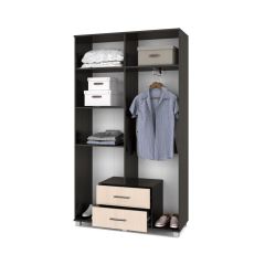 КАРИНА Шкаф 4-х дверный К43 в Пойковском - poikovskii.mebel24.online | фото 4